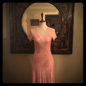 Skirtin Around Pink Leopard Summer Dress